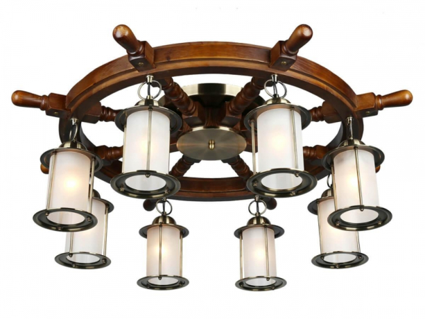 Люстра с поддержкой Маруси потолочная Omnilux OML-50307-08-M 