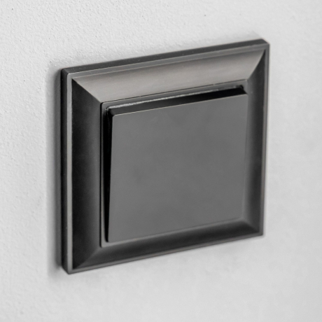 Рамка на 1 пост (черный матовый) Werkel 133907