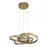 Светодиодная люстра с пультом ДУ Indigo Pleiade 14002/3P Gold 