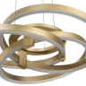 Светодиодная люстра с пультом ДУ Indigo Pleiade 14002/3P Gold 