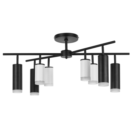 LR7283648740 Потолочная люстра Rullo Lightstar с поддержкой Алисы, (комплект из 571728+214436-4+214487-4+202430-8) 