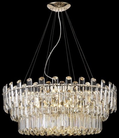 Люстра подвесная Wertmark Lazzara с поддержкой Алиса WE107.15.323-A 