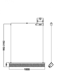Подвесной светильник Maytoni Petra MOD250PL-L36BS3K