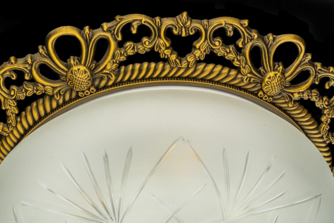 Светильник потолочный с Led лампочками в комплекте Arti Lampadari Venezia E 1.13.46 AG+Lamps 