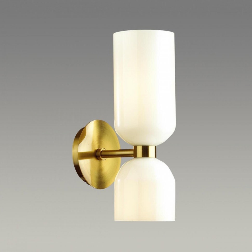 Бра со светодиодными лампочками E14, комплект от Lustrof. №258609-624542, цвет бронзовый - фото 3