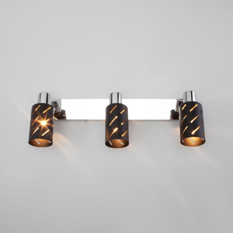 Бра Eurosvet Fente 20090/3 черный/хром 