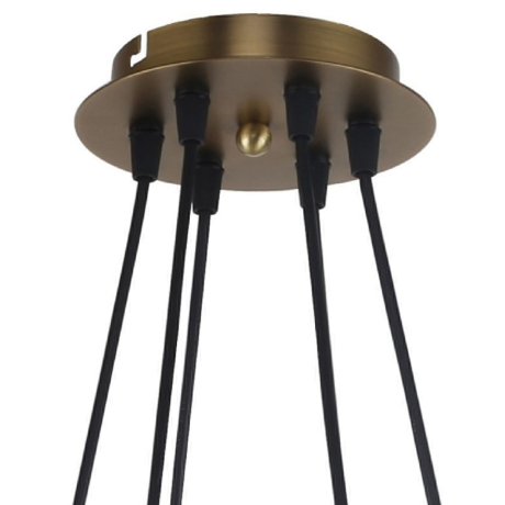 Подвесная люстра с лампочками Favourite Vision 2763-6P+Lamps E14 Свеча 