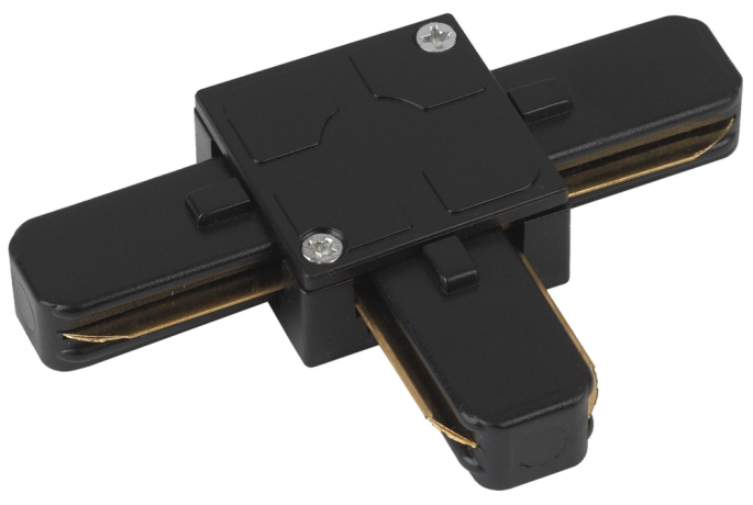 Коннектор т-образный ЭРА Trek TR7-C 2W T BK Б0032182 