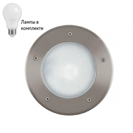 Уличный встраиваемый в дорогу светильник с лампочкой Eglo 753164