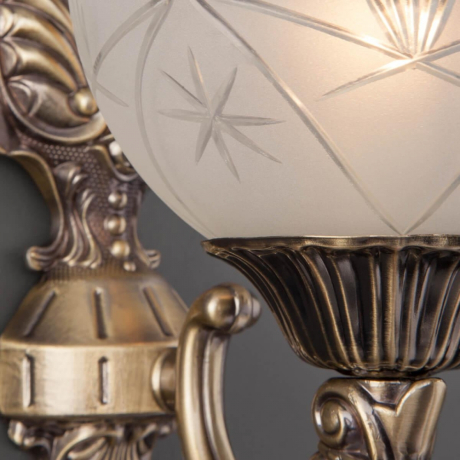 Бра Eurosvet 60006/1 античная бронза 