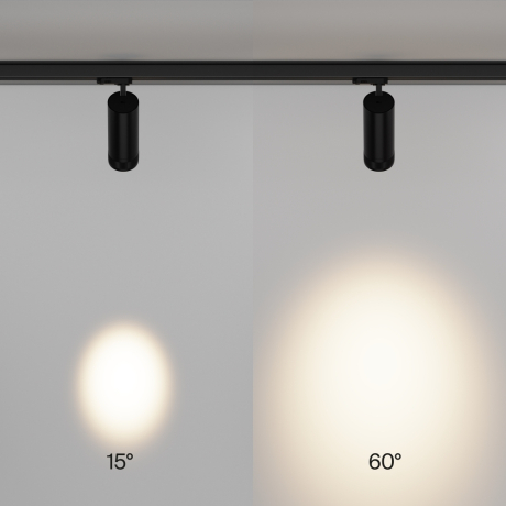 Трековый светильник Technical TR198-3-20W2.7K-Z-B Focus Zoom 