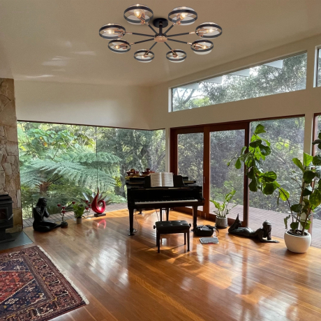 Потолочная люстра Eurosvet Gallo 70121/8 черный a052342 