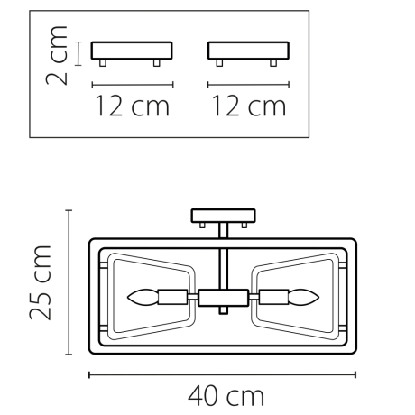 Потолочный светильник Lightstar с поддержкой Маруся Regolo 713347 