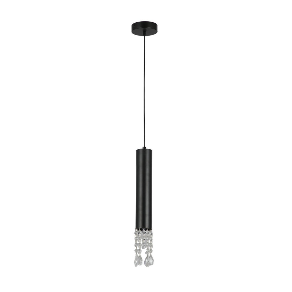 Подвесной светильник с лампочкой от Lustrof Мергер 2920-519117, цвет черный 2920-1P-Lustrof - фото 2