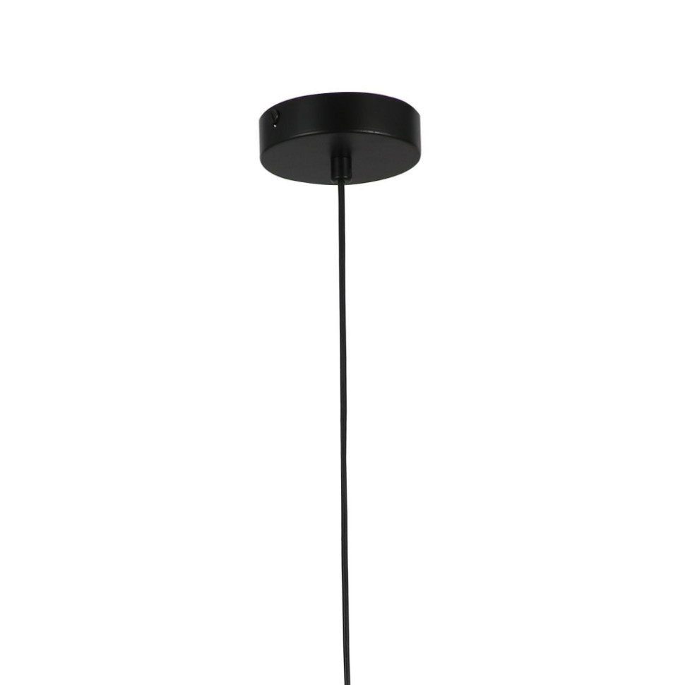 Подвесной светильник с лампочкой от Lustrof Мергер 2920-519117, цвет черный 2920-1P-Lustrof - фото 4