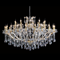 Hollywood SP20+10 Gold Подвесная люстра Crystal Lux