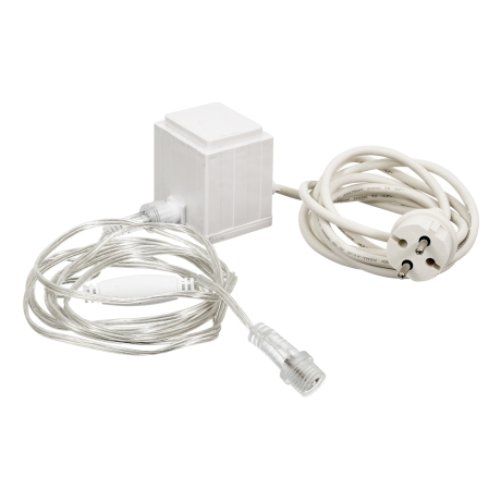 Нарушена упаковка!  <348531> Блок питания (преобразователь) 220V/24V, 30W (максимальное подключение 1 500 LED ламп) Vegas 55046