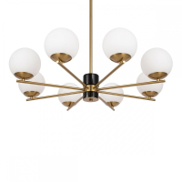 Люстра на штанге Freya Marble FR5230PL-08BS