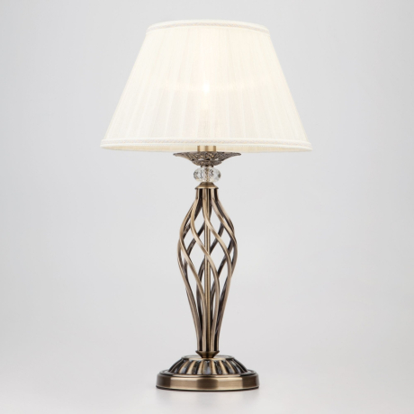 Настольная лампа декоративная Eurosvet Selesta 01002/1 античная бронза 