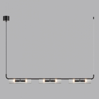 Подвесной светильник с лампочками LUMION 6561/6+Lamps