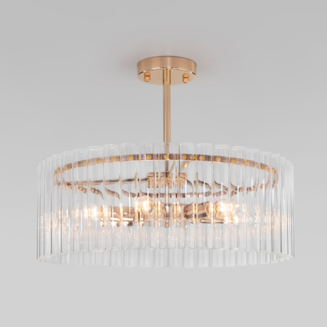 Умная люстра на штанге с стеклянными трубочками Bogate's 373/6 (a060885) 