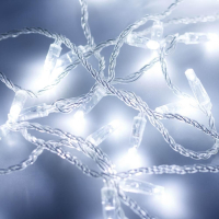 10м. Уличная гирлянда нить холодный свет Ardecoled 230V ARD-String-Classic-10000-Clear-100Led-Flash White (25782)
