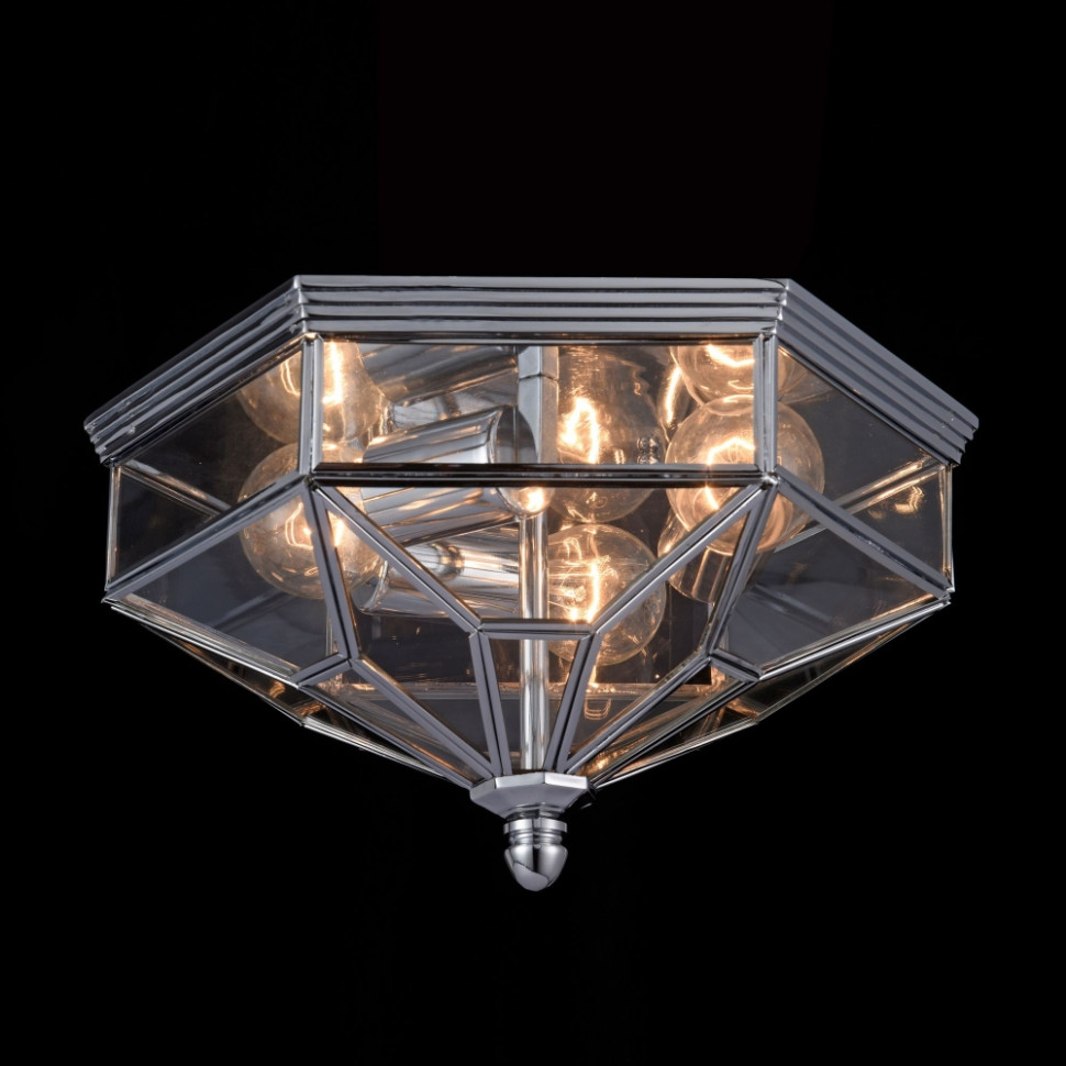 H356-CL-03-CH Настенно-потолочный светильник Maytoni Zeil торшер maytoni mod613fl 01w bergamo modern