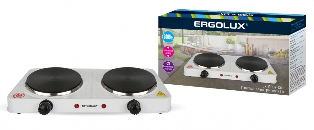 Электрическая плитка Ergolux 190118