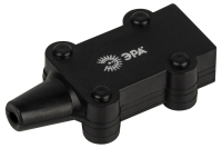 ERABL- Z ЭРА Заглушка для Белт-лайт (на 2 жил.), черный (10/500/15000) Б0049181