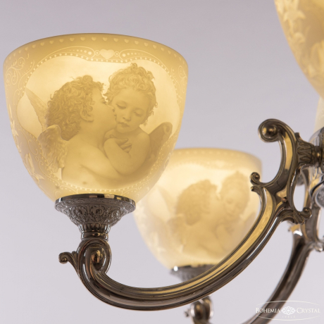 Торшер Bohemia Ivele Crystal 72009TP/6/175 NW P1 U Angel FA2S 