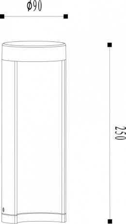 66178 Уличный светодиодный светильник Lucide