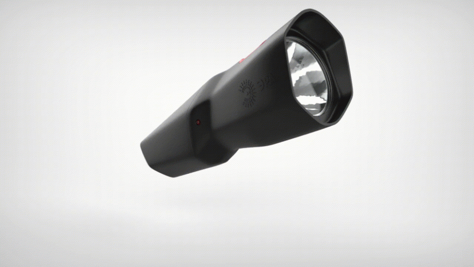 Ручной светодиодный фонарь на аккумуляторе универсальный. Дальность луча - 32 м. 2 режима работы. ЭРА АЛЛИГАТОР MA-501 (Б0033770) - фото 2
