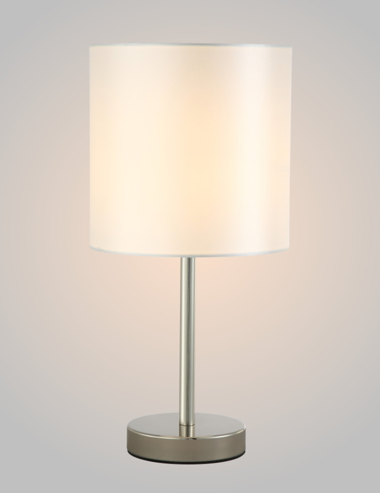 Настольная лампа Crystal Lux SERGIO LG1 NICKEL потолочная люстра crystal lux sergio pl6 nickel