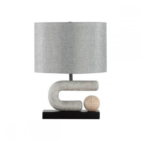 Настольная лампа Odeon Bagel с лампочкой 5410/1TA+Lamps E27 Свеча 