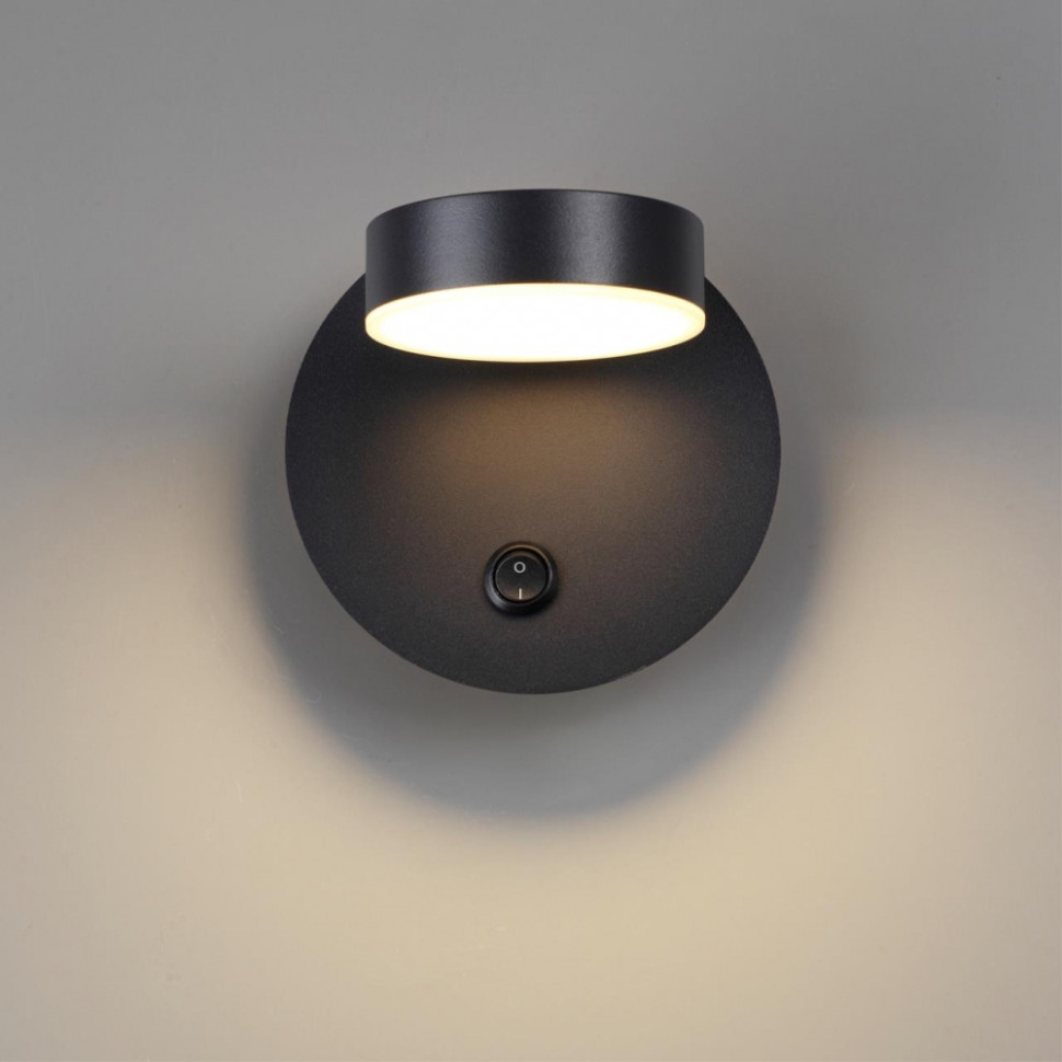 Настенный светильник Ledio Lumion Lark 5633/7WL, цвет черный 5633/7WL - фото 3