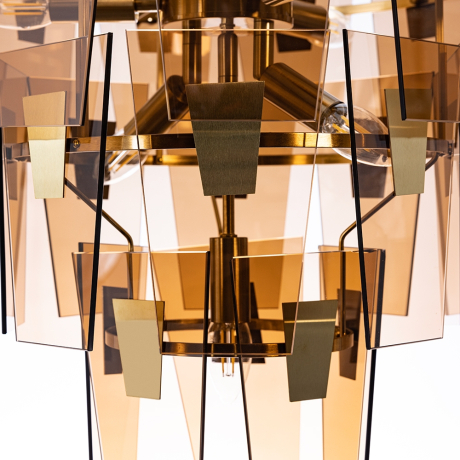 Люстра подвесная с лампочками Arte lamp A4066LM-6PB+Lamps 