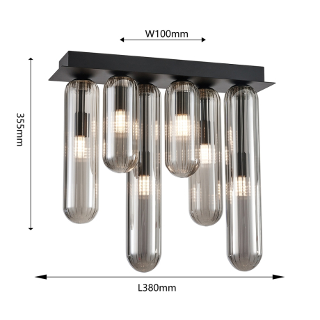 Потолочная люстра Favourite Stalactit 4454-6P 