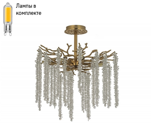 Подвесная люстра с лампочками Dio D arte Tavenna H 1.3.46.100 A+Lamps 