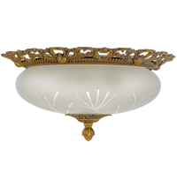 Светильник потолочный с Led лампочками в комплекте Arti Lampadari Venezia E 1.13.38 AG+Lamps