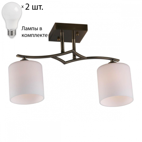 Люстра потолочная с лампочками Omnilux OML-55317-02+Lamps 