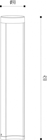 66179 Уличный светодиодный светильник Lucide