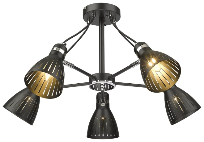 Люстра на штанге Velante с поддержкой Алиса 219-023-05-A 