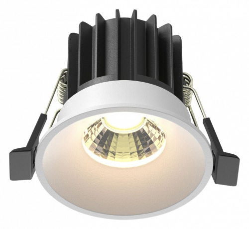 Встраиваемый светильник Maytoni Technical Round DL058-7W3K-W 