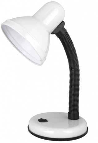 Светильник настольный Ultraflash UF-301P (230V 60W) С01 белый 12367 