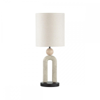 Настольная лампа Odeon Bagel с лампочкой 5410/1T+Lamps E27 Свеча