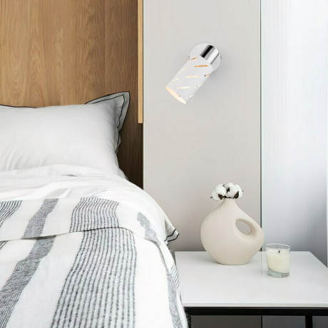 Спот Eurosvet Fente 20090/1 белый/хром (a050198) 