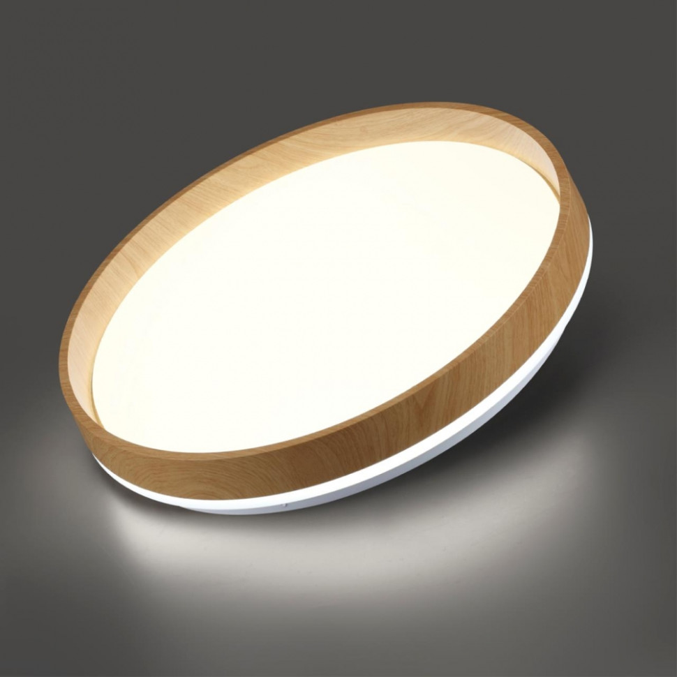 Настенно-потолочный светильник Sonex Basica Gari Wood 7684/DL, цвет коричневый 7684/DL - фото 3