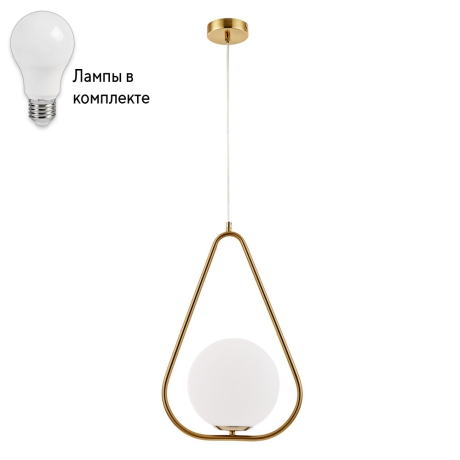 Подвесной светильник с лампочкой Arte lamp A7765SP-1AB+Lamps 