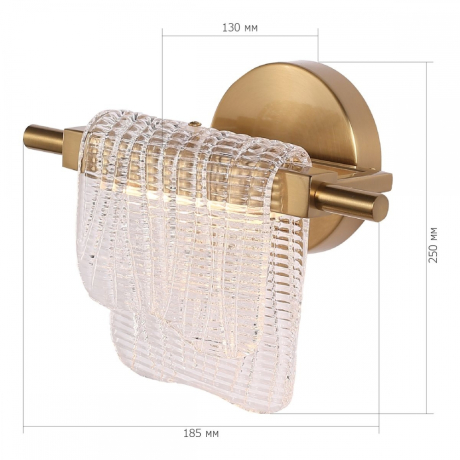 Настенный светодиодный светильник ST Luce Voile SL6021.201.06 