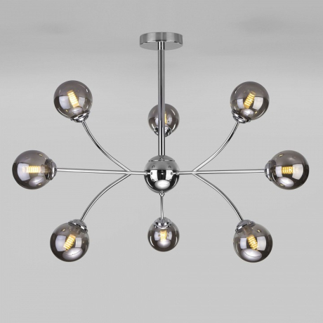 Люстра на штанге Eurosvet Astro 30179 хром 